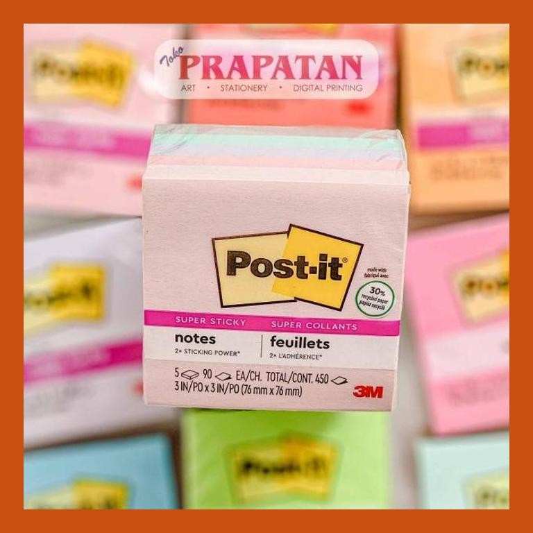 

[ PERALATAN LUKIS / GAMBAR ] POST-IT STICKY NOTES CUBE 76X76MM 390-500 SHEETS / MEMO PAD SIAP KIRIM