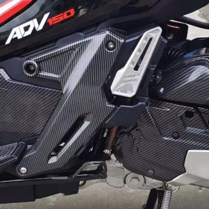 " Cover Footstep Pijakan Honda Adv 150 Carbon "