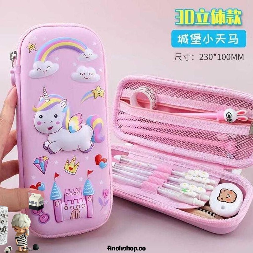 

[Nicky888] Pensil Case 3D Timbul Eva, Kotak Pensil 3D Anak Seoklah, Tempat Pensil Model 3D Timbul Murah