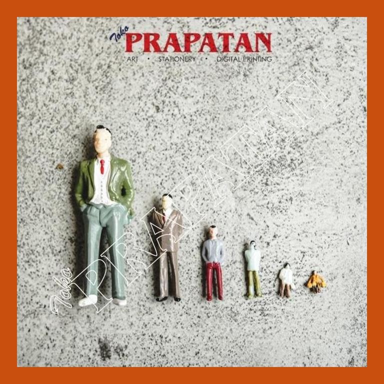 

[ PERALATAN LUKIS / GAMBAR ] FIGURE ORANG SKALA 1:200/150/100/75/50/30 SET 10 PCS / MAKET MINIATURE SIAP KIRIM