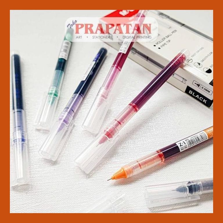 

[ PERALATAN LUKIS / GAMBAR ] M&G ROLLER BALL PEN Z-1 0.5MM ARPM2073 | BALLPOINT | PULPEN PENA COD