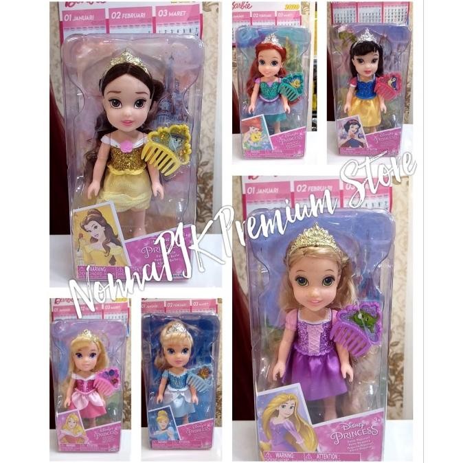 Boneka Disney Princess Petite Doll - 16cm by Jakks