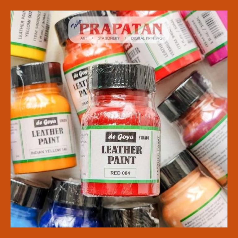 

[ PERALATAN LUKIS / GAMBAR ] DE GOYA LEATHER PAINT 30ML / CAT KULIT COD
