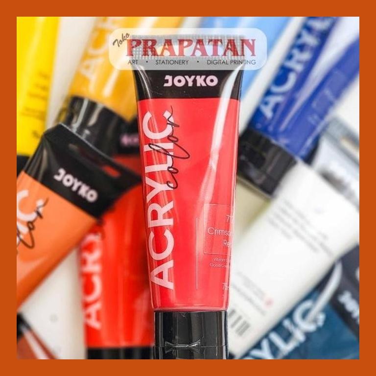 

[ PERALATAN LUKIS / GAMBAR ] CAT AKRILIK JOYKO ACC-B75 75ML | JOYKO ACRYLIC PACKING AMAN