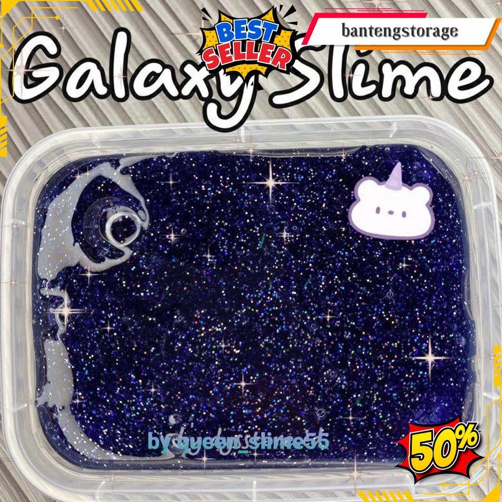 Galaxy Slime 500Ml Slime Murah Gratis Ongkir