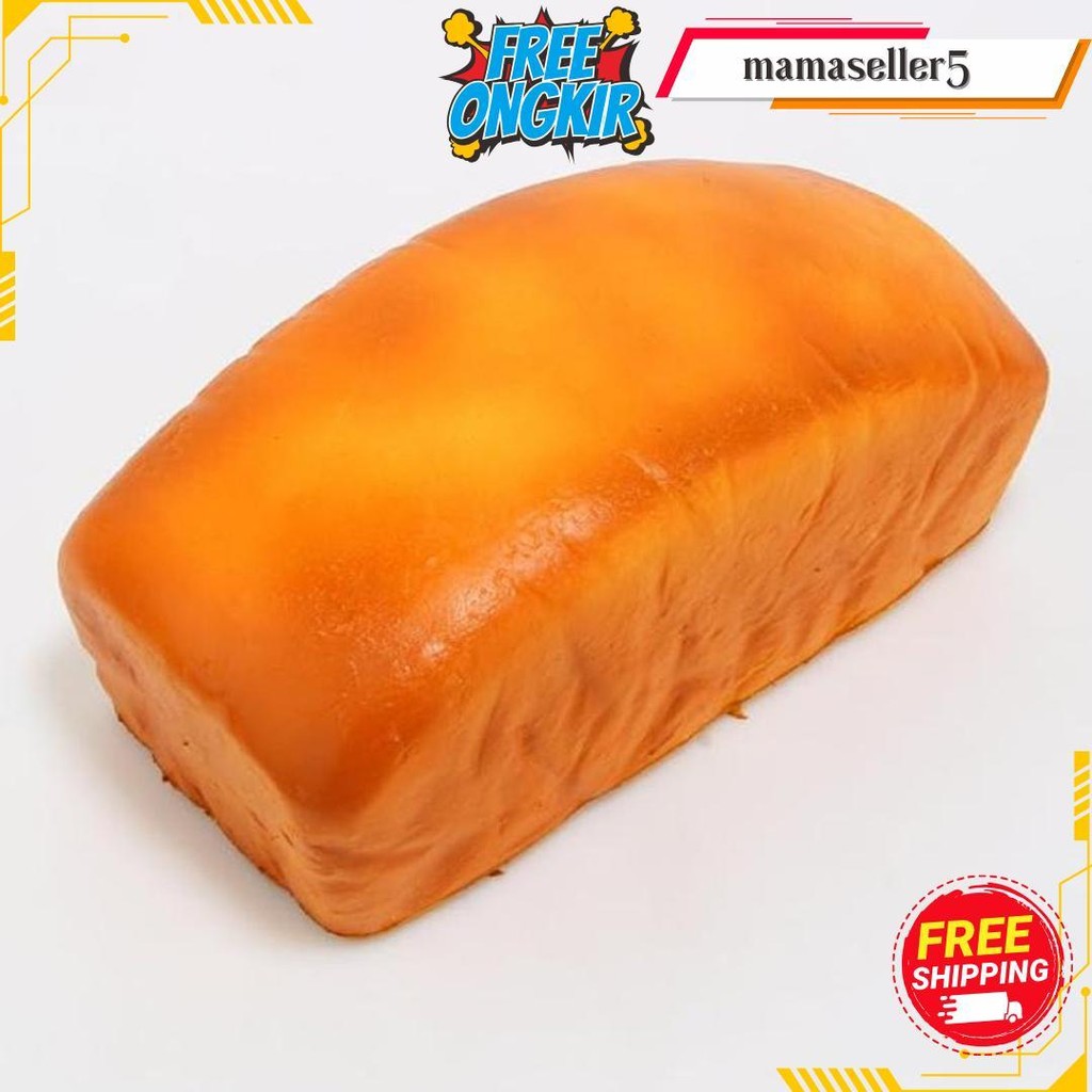 Squishy Roti Jumbo Choco Bread Loaf Ukuran 16 Cm Wangi Super Soft Slow Rising Kualitas Terbaik Siap 