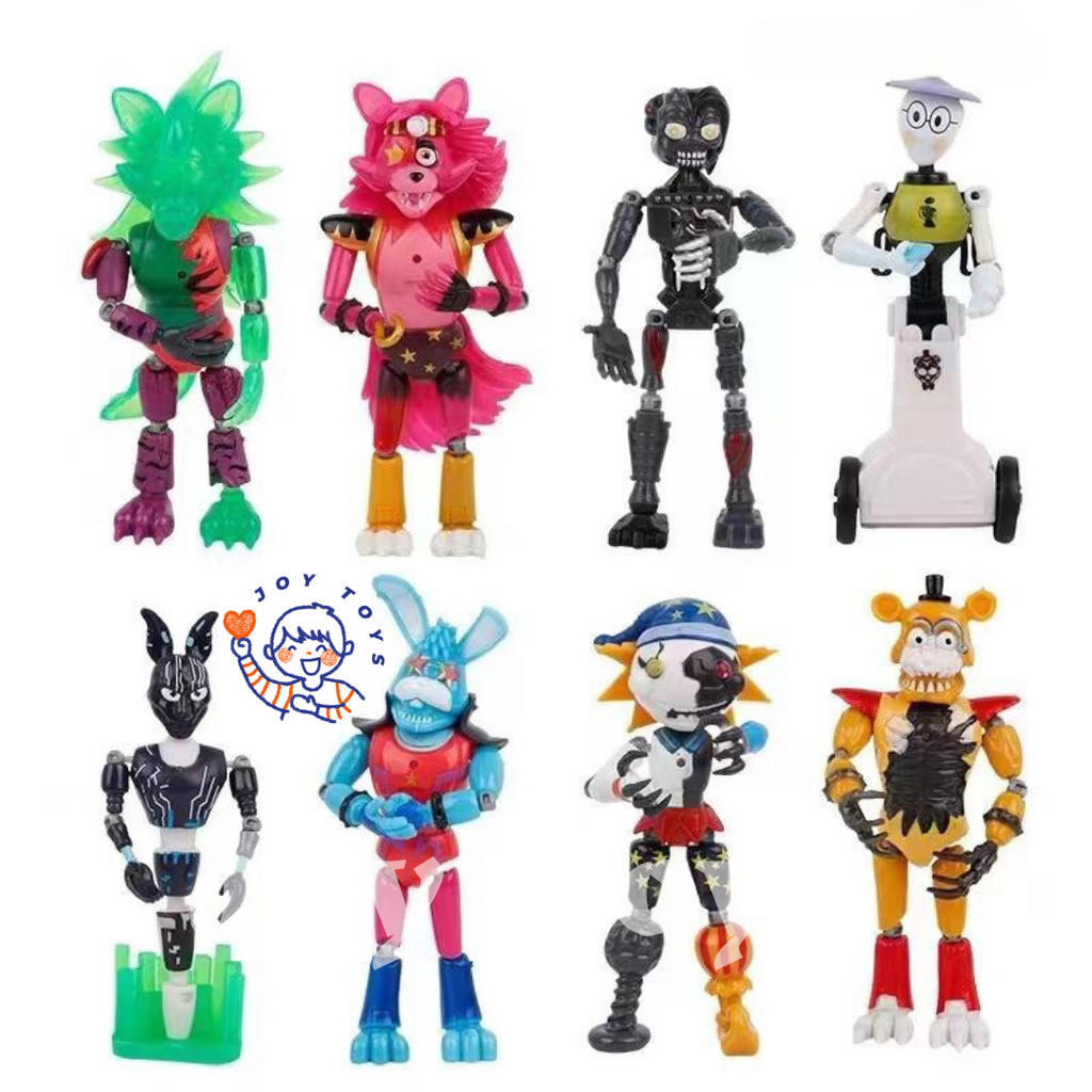 FIVE NIGHT AT FREDDY'S 8 PCS 290 FNAF FIGURE TOYS