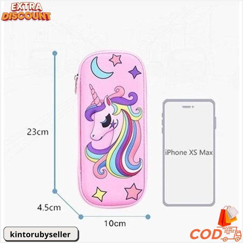 

Tempat Pensil Anak Motif Labubu 3D Kotak Pensil Anak Motif Kartun Bahan Eva / Kotak Pensil Anak Motif Squishy Gratis Ongkir