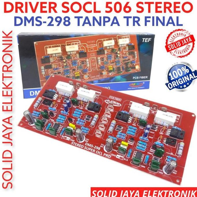 KIT DRIVER POWER SUPER OCL SOCL 506 TEF PRO TEF POWER STEREO AMPLIFIER AMPLI SOCL-506 506 SOCL PRO S