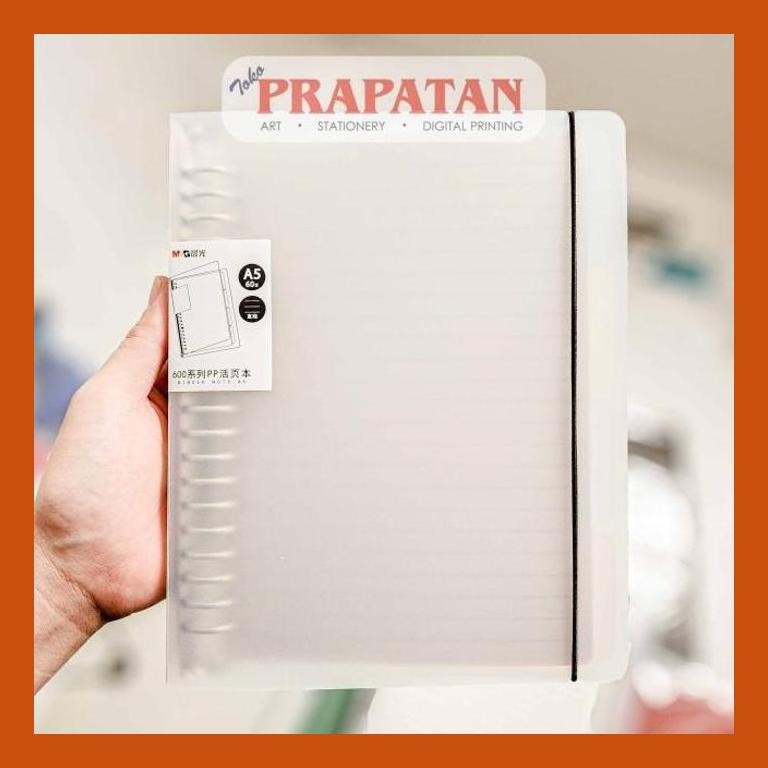 

[ PERALATAN LUKIS / GAMBAR ] M&G BINDER NOTE A5/B5 5600A | BUKU TULIS BINDER COD