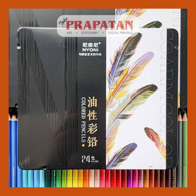 

[ PERALATAN LUKIS / GAMBAR ] PENSIL WARNA NYONI N8520 | COLOR PENCIL COD