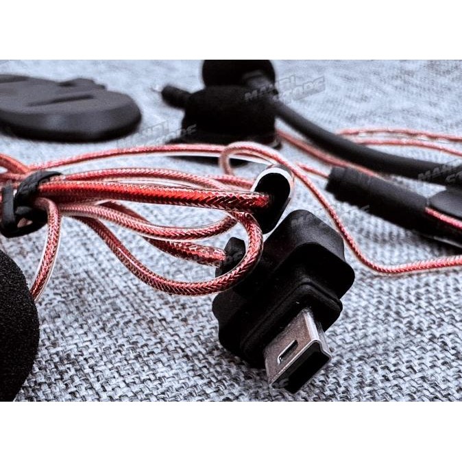 Service Kit Speaker Soft Hard Mic Fullface Intercom Intercom It R8 Original Dan Terpercaya