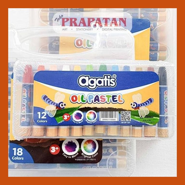 

[ PERALATAN LUKIS / GAMBAR ] AGATIS OIL PASTEL | CRAYON MINYAK SIAP KIRIM