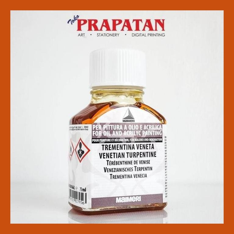 

[ PERALATAN LUKIS / GAMBAR ] MAIMERI VENETIAN TURPENTINE 75ML OIL ACRYLIC MEDIUM 662 COD