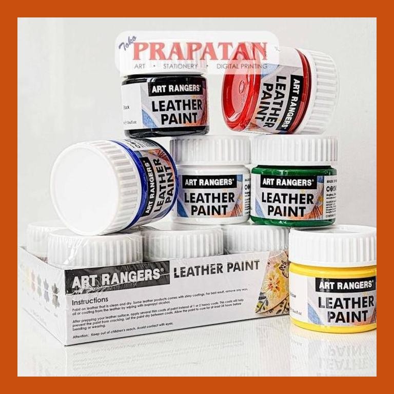 

[ PERALATAN LUKIS / GAMBAR ] ART RANGERS ACRYLIC LEATHER PAINT 6X30ML PA44 | CAT BAHAN KULIT SIAP KIRIM