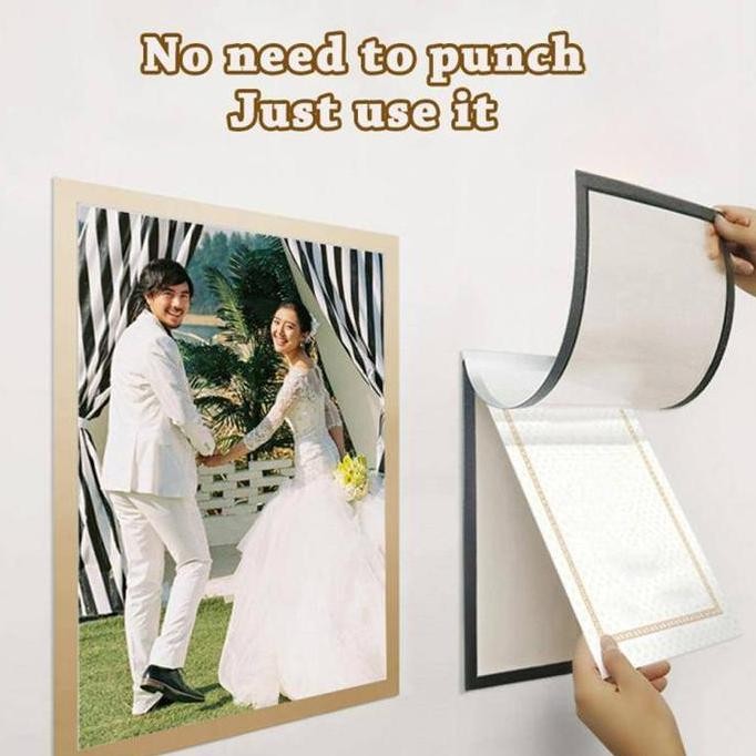 

A1 A2 Tempat Poster / Brosur Tempel Dinding / Brosur Display / Sign Holder Frame Poster Magnetic File Display Pvc New Stok