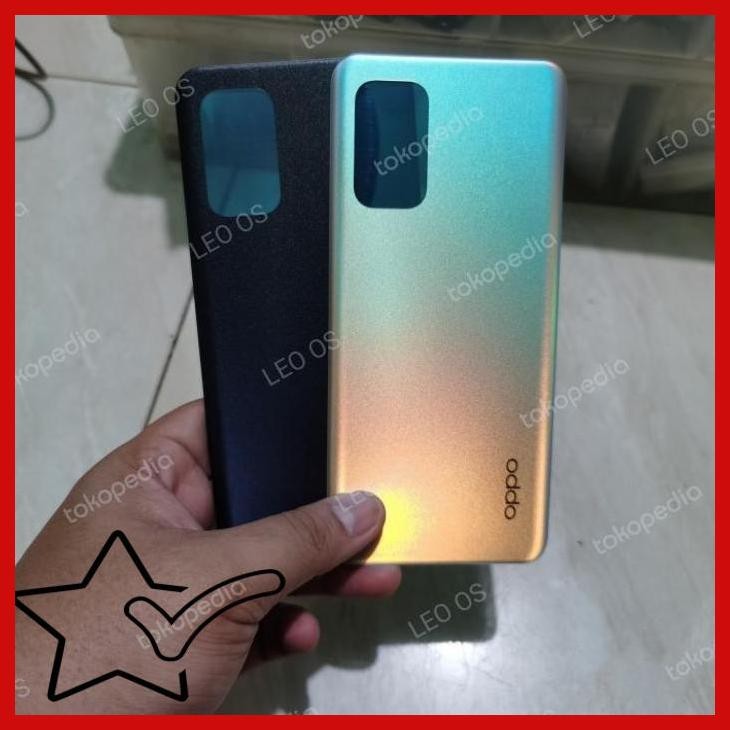 [LEO] BACKDOOR - BACK COVER - TUTUP BATERAI OPPO RENO 6 4G ORIGINAL