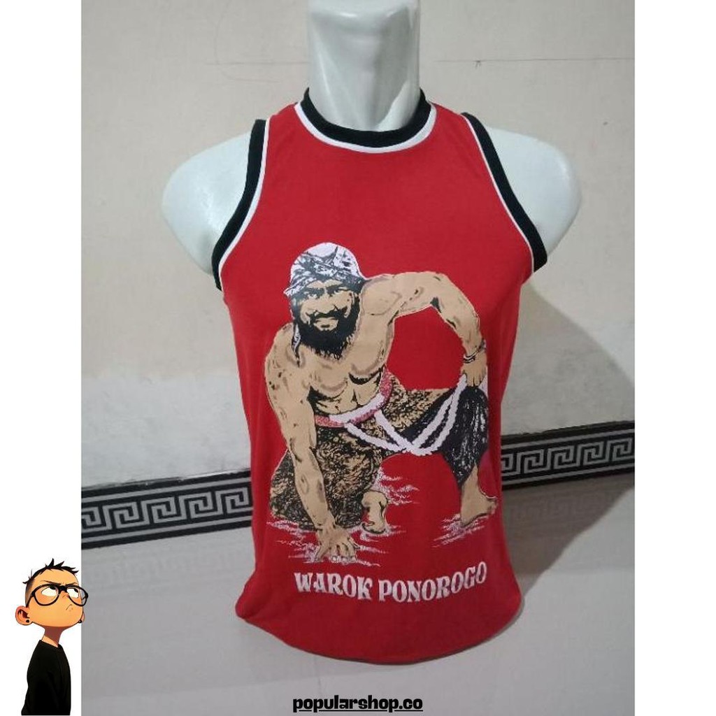 Kaos Singlet. Singlet Murah. Singlet Pembarong. Singlet Warok. Singlet Reog. Kaos Warok. Kaos Reog D