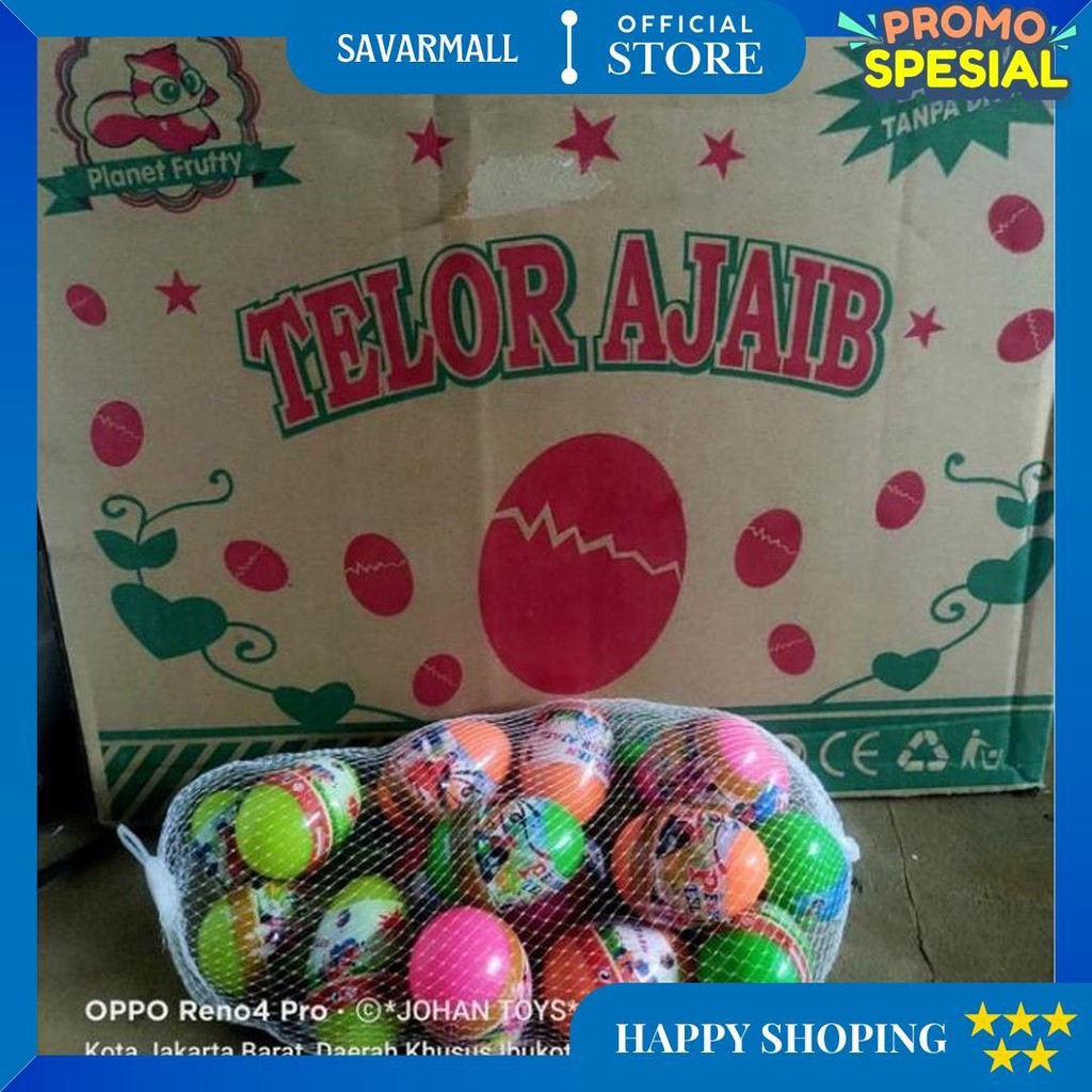 

Telor Ajaib Berhadiah Langsung Isi 20Pcs D Terlaris