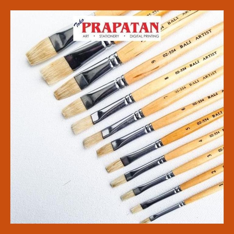 

[ PERALATAN LUKIS / GAMBAR ] KUAS LUKIS BALI ARTIST 02-554 / KUAS LUKIS CAT MINYAK GOOD QUALITY