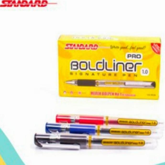 

TERMURAH - Pulpen Boldliner pro 1.0 standard Selusin (12pcs)