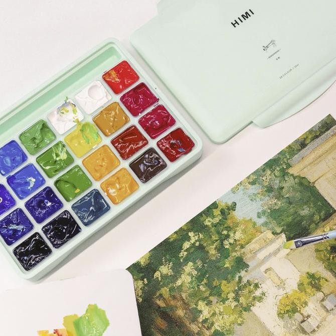 

Miya Himi Gouache Set 18/24 Warna 30ml Cat Untuk Cat Air