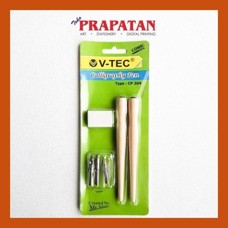 

[ PERALATAN LUKIS / GAMBAR ] CALLIGRAPHY PEN / COMIC PEN / PENA KALIGRAFI VTEC COD