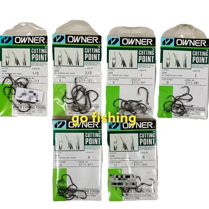 Mata Kail Owner Ssw Cutting Point 5111 Hooks