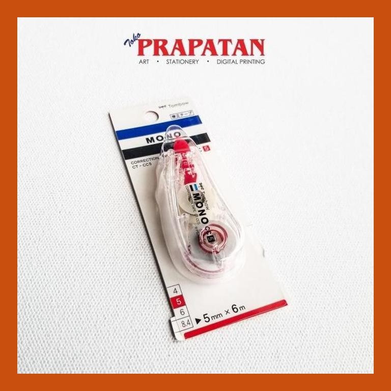 

[ PERALATAN LUKIS / GAMBAR ] TOMBOW CORRECTION TAPE CT-CC5 / TIP-EX KERTAS TOMBOW PACKING AMAN