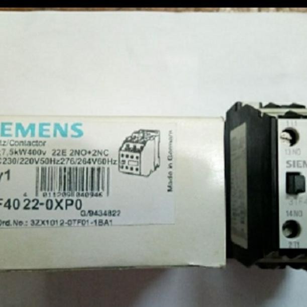 Terjangkau Contactor / Kontaktor Tipe 3Tf40-22 Siemens