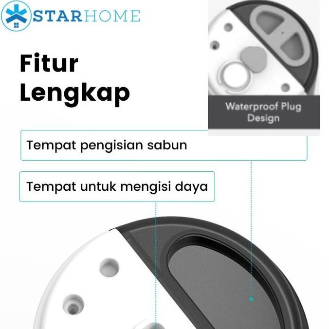 DISPENSER HAND SANITIZER AUTOMATIC SOAP STARHOME DISPENSER SABUN SENSOR OTOMATIS KAPASITAS 450 ML 13