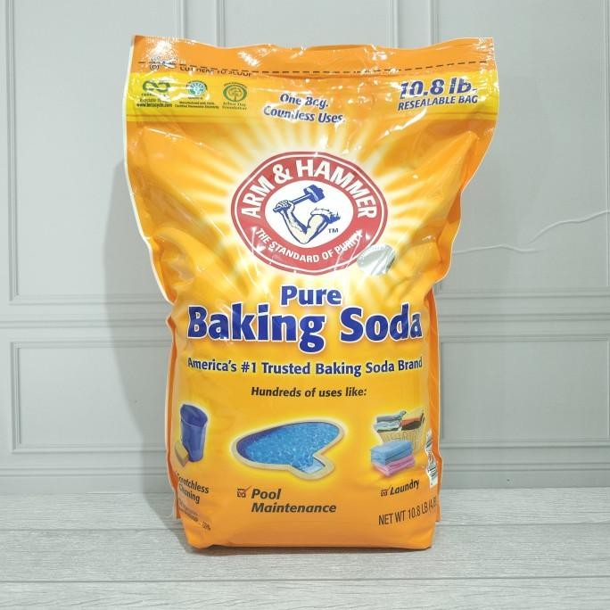 

BAKING SODA MERK ARM & HAMMER BAKING SODA 4.89 KG MADE IN USA 4.89KG 4