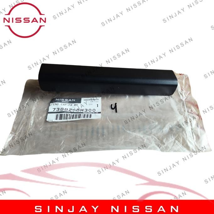 Cover Roof Rack Depan Kanan / End Cap Fr Rh Nissan Xtrail T30 73882-8H300 Original Dan Terpercaya