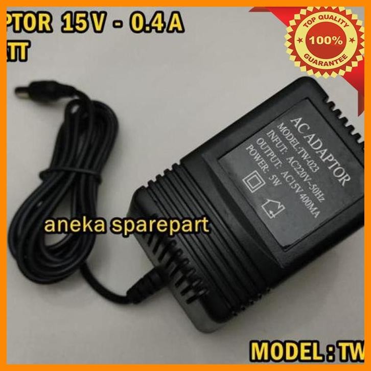 [as8] adaptor 15 v -  0.4 a