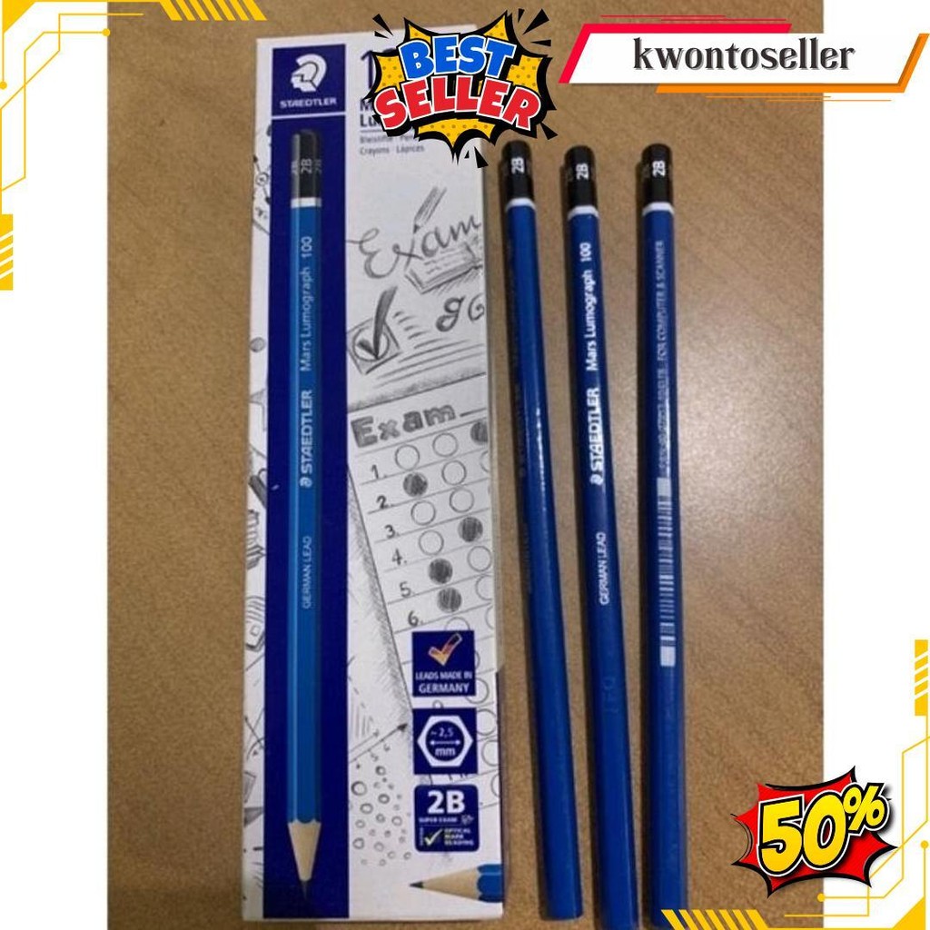 

Pensil Staedler 2B Ujian Computer (12Pcs) Siap Kirim