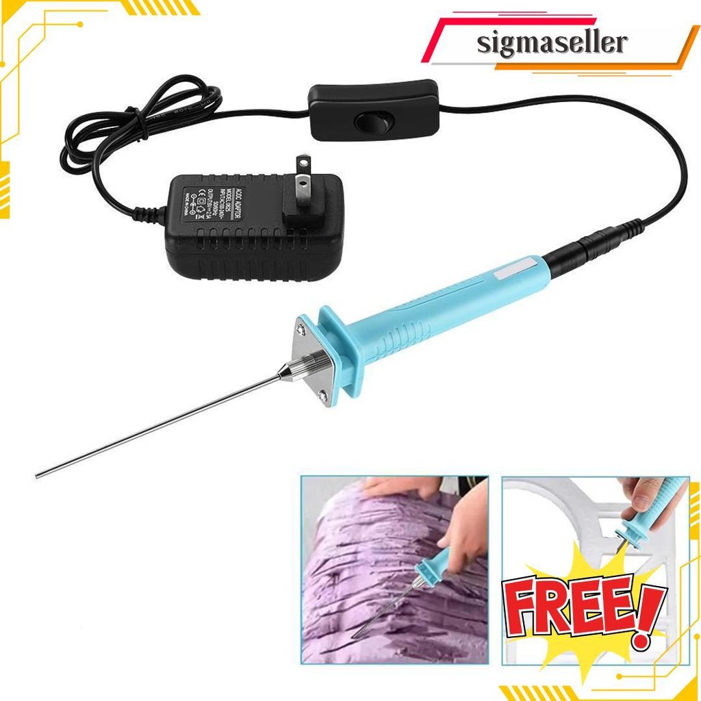 

12H Ship30W Styrofoam Electric Cutter Pen Cutting Hot Wire Electronic Adaptor Styrofoam Cut 15Cm Bisa Cod