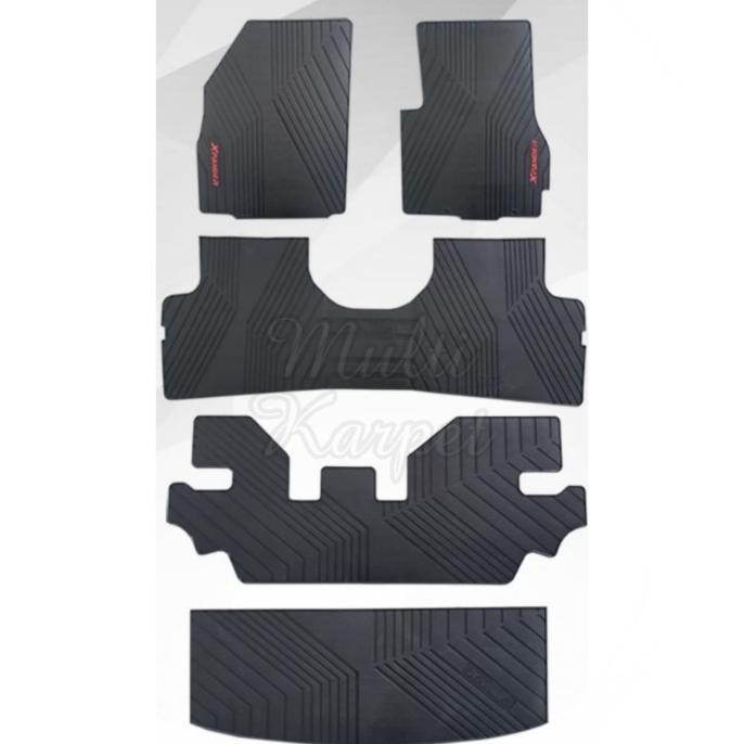 KARPET KARET MOBIL XPANDER CROSS 2020/2021 - Type Premium Logo Tegak