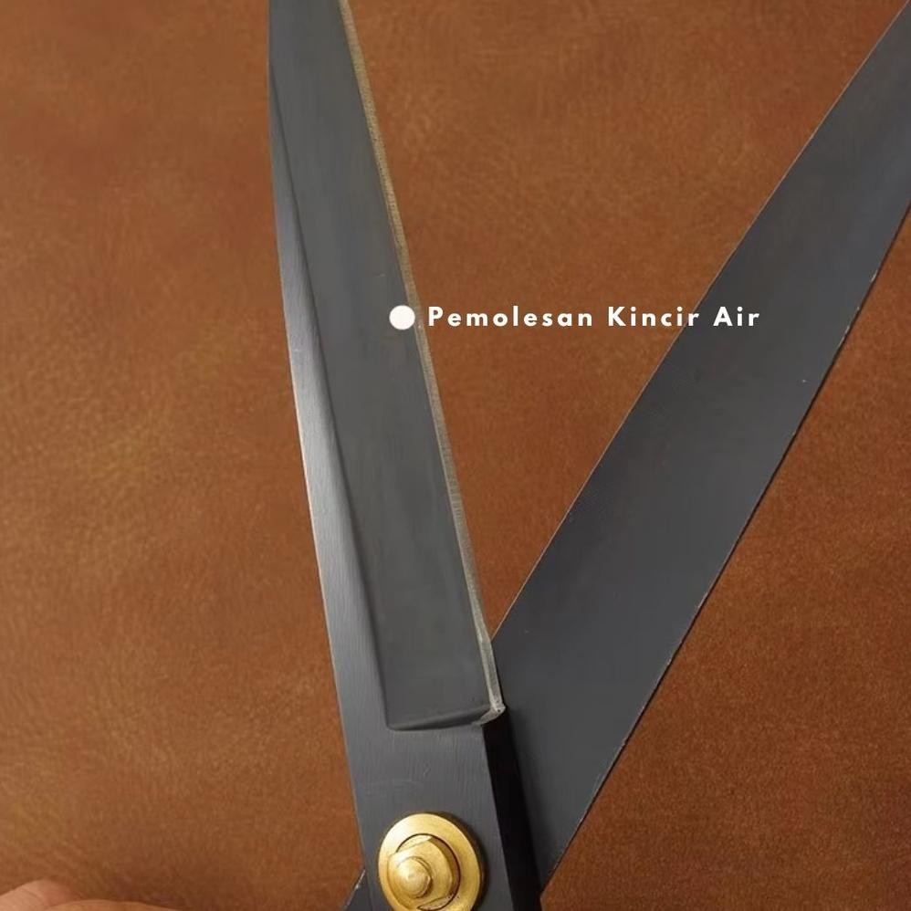 

SALE Gunting Potong Kain Butterfly Original Hitam Bahan Baja Mangan Galvanis 8" / 9" / 10" Professional Tailor Scissors am-45