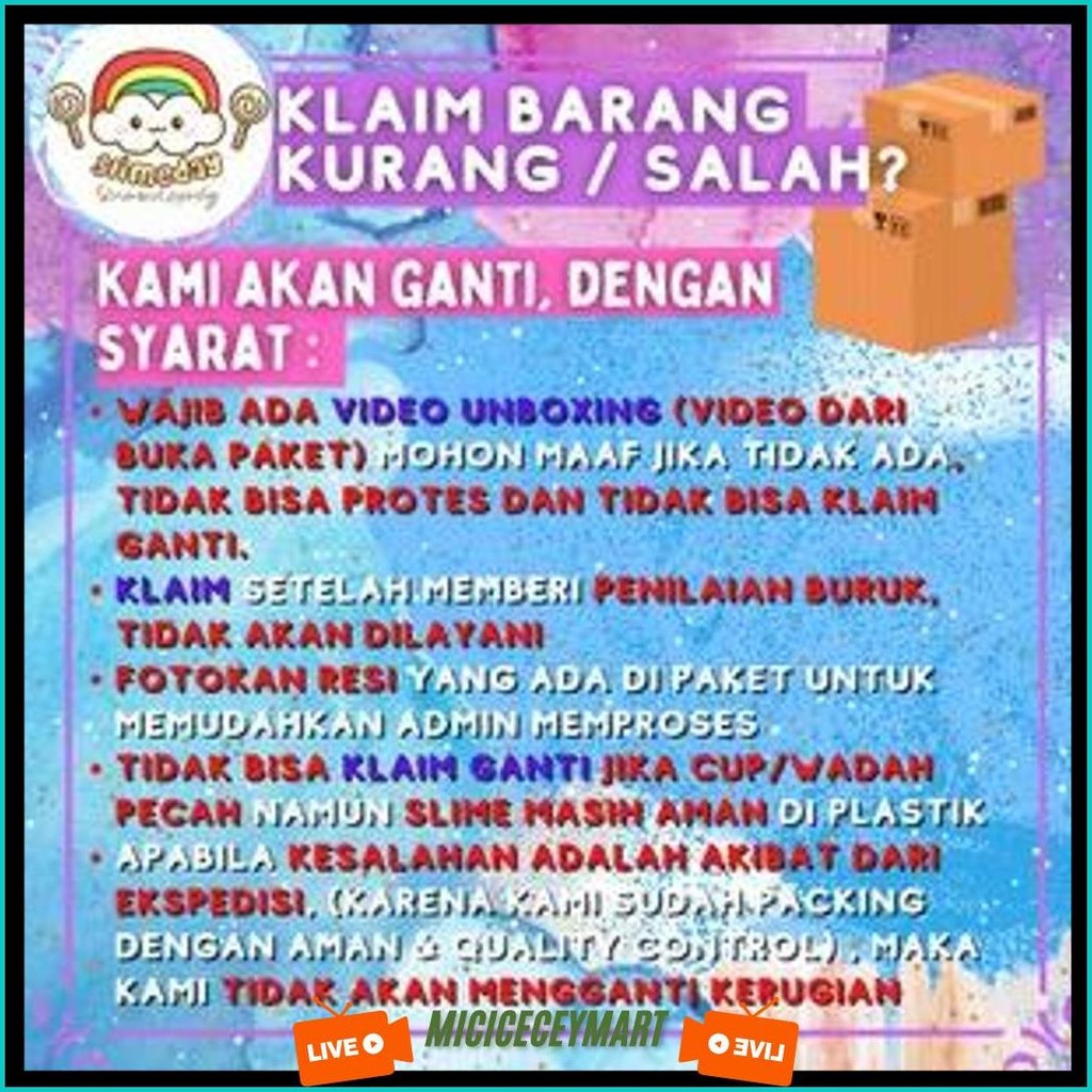 

Super Clear Glue Slime 500Gr Termurah Banget