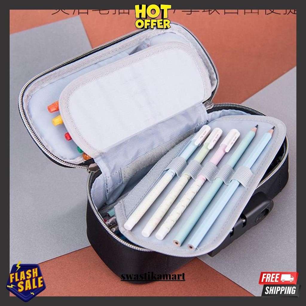 

Kotak Pencil Dengan Kunci Kombinasi Mb967 Original Produk