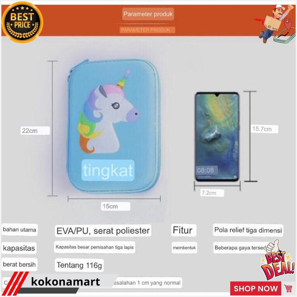 

Kotak Pensil 3D Pencil Case Mirip Smiggle Lookalike Kb Pg Tk Sd Hardtop Organizer Lucu Tepak Alat Tulis Cod