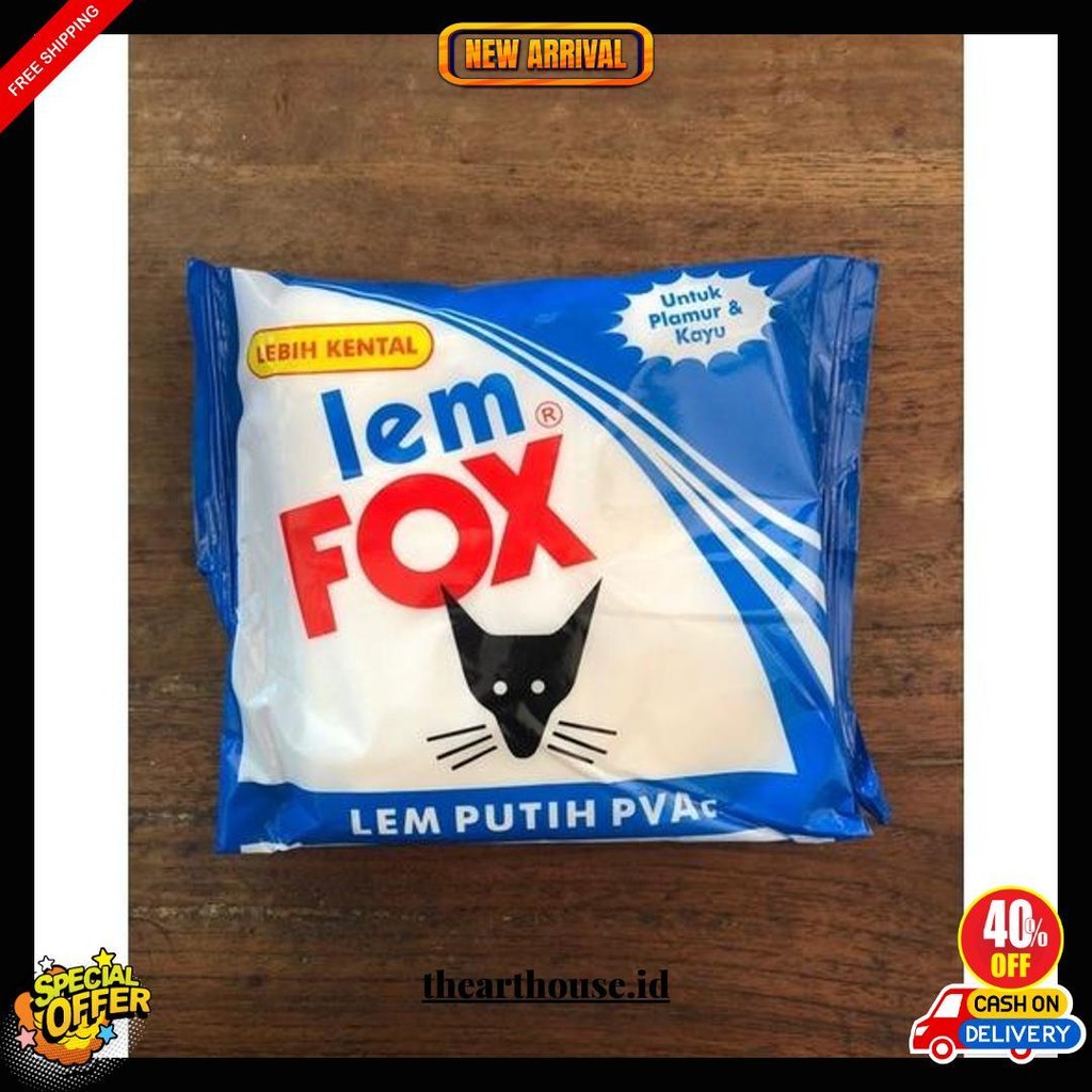 

Lem Fox Kayu 350 Gram Cepat Kering Berkualitas Termurah Banget