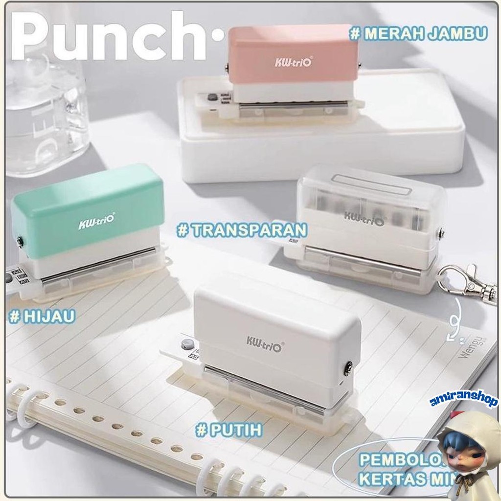

Promo Pembolong Kertas 6 Lubang Hole Puncher Paper Punch Loose Leaf A5 A4 B5/Pembolong Kertas / Pembolong Kertas Motif Murah