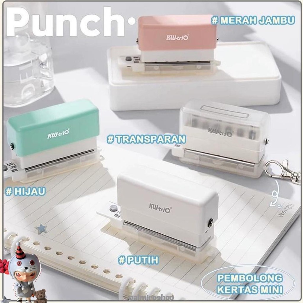 

Promo Pembolong Kertas 6 Lubang Hole Puncher Paper Punch Loose Leaf A5 A4 B5/Pembolong Kertas / Pembolong Kertas Motif Murah
