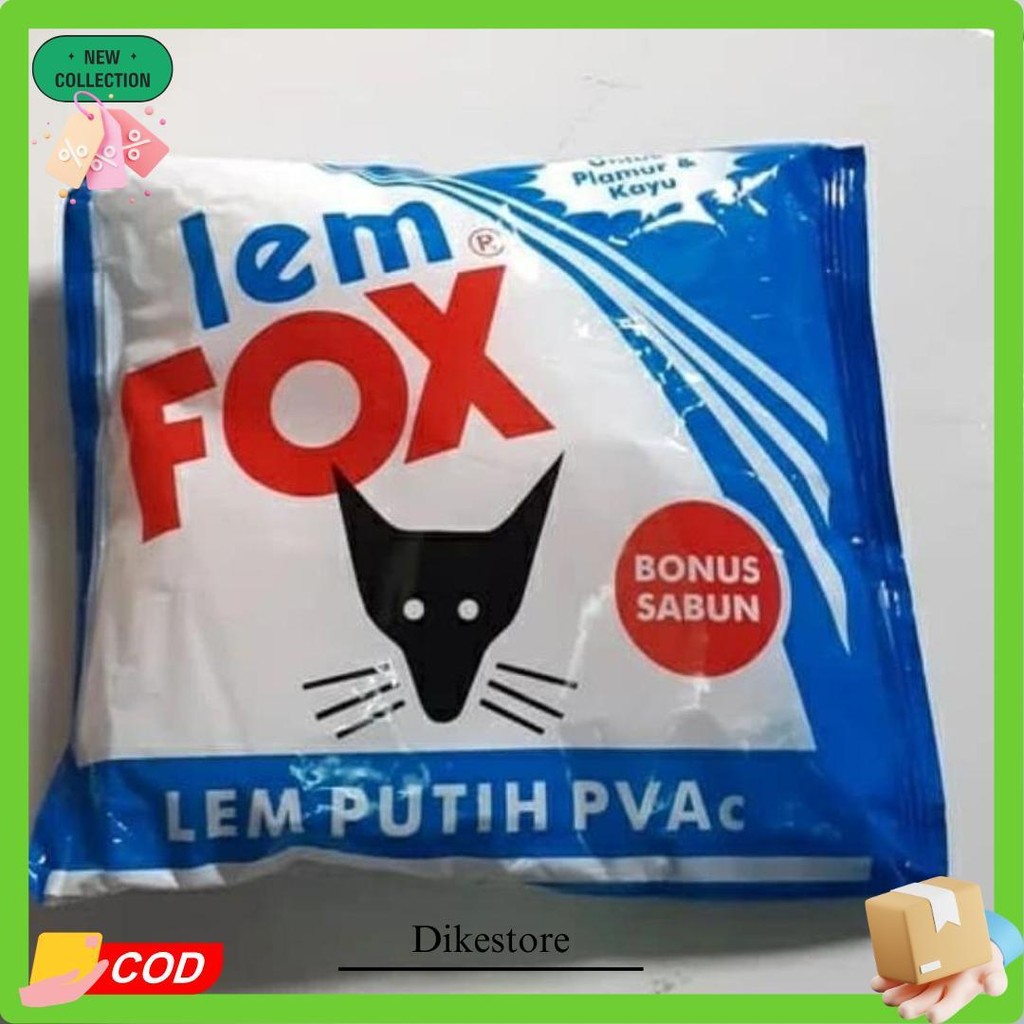 

Lem Fox Biru White Glue Lem Putih Fox 600Gr / 600Gram Terlaris