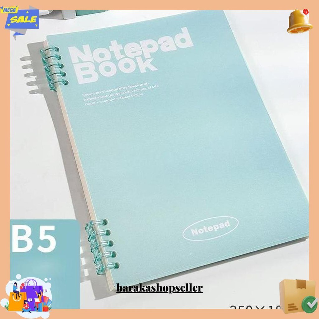 

Winzige Buku Catatan A5 B5 Buku Tulis Sekolah Lucu Ring Pink Notebook Diary Aesthetic Lose Leaf Binder Kuliah Siswa Note Book School Stuff Stationery Korea Pvc Cover Terlaris