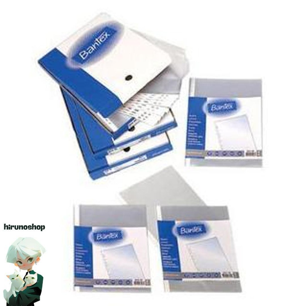 

Pp Pocket Bantex 2040 A4 (Isi 100) Promo
