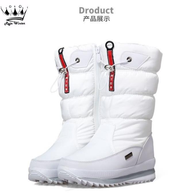 IMPORT SEPATU BOOT SKI SALJU ANKLE WINTER MUSIM DINGIN SEPATU BOOTS SHOES WANITA ELEGAN TERLARIS 100