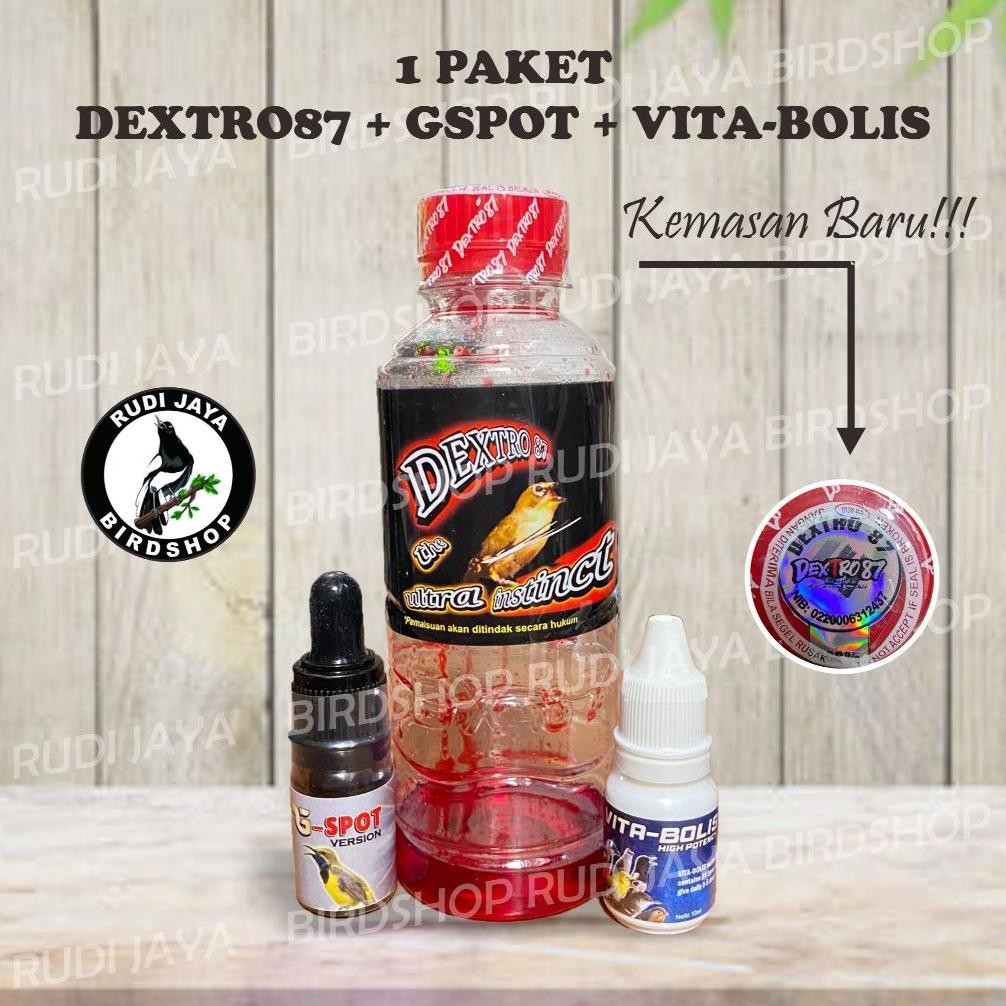 gd-8 1 PAKET DEXTRO87 + GSPOT + VITA-BOLIS VITABOLIS + VITASOL HIGH VITAMIN LOMBA HARIAN DOPING PENG