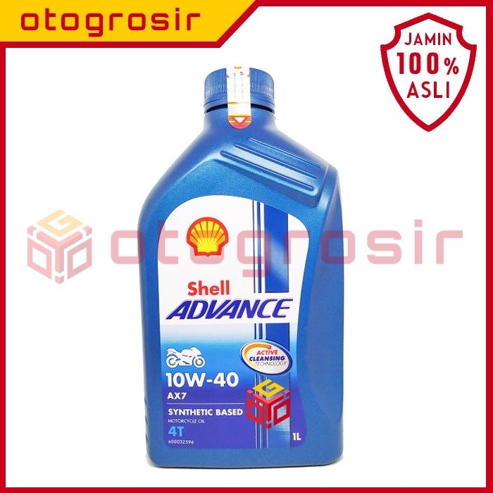 SHELL-OLI SHELL ADVANCE 4T AX7 1L ( 1000 mL ) 10W-40